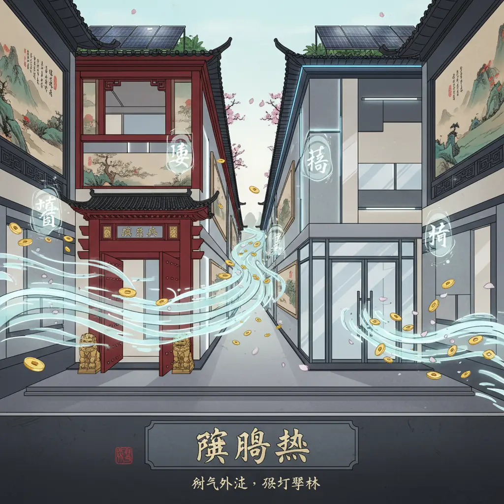 風水設計 - 穿堂煞