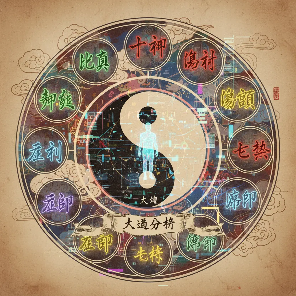 大運分析 - 十神