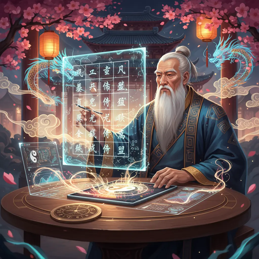 八字命盤 - 算命師