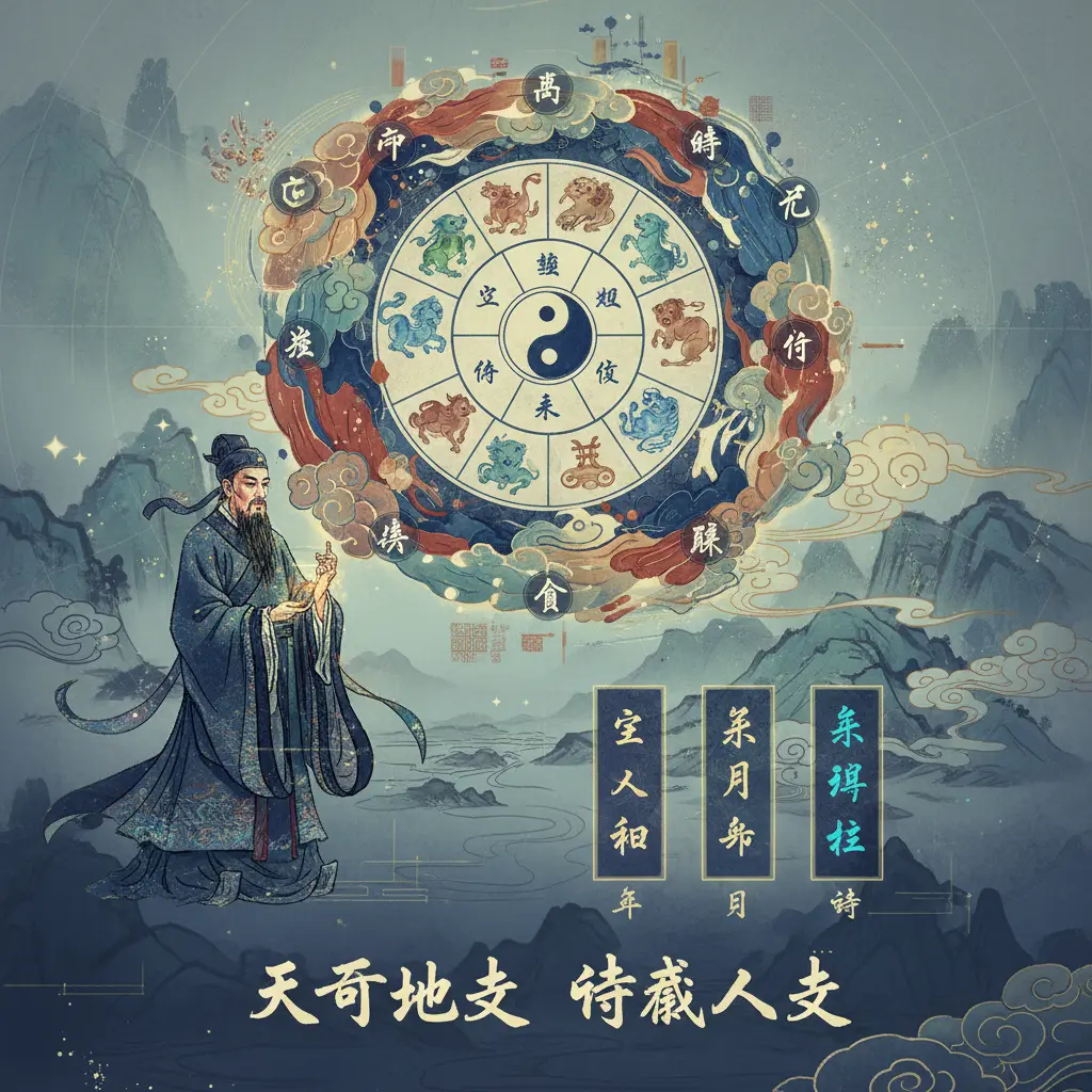 時辰八字 - 天干地支