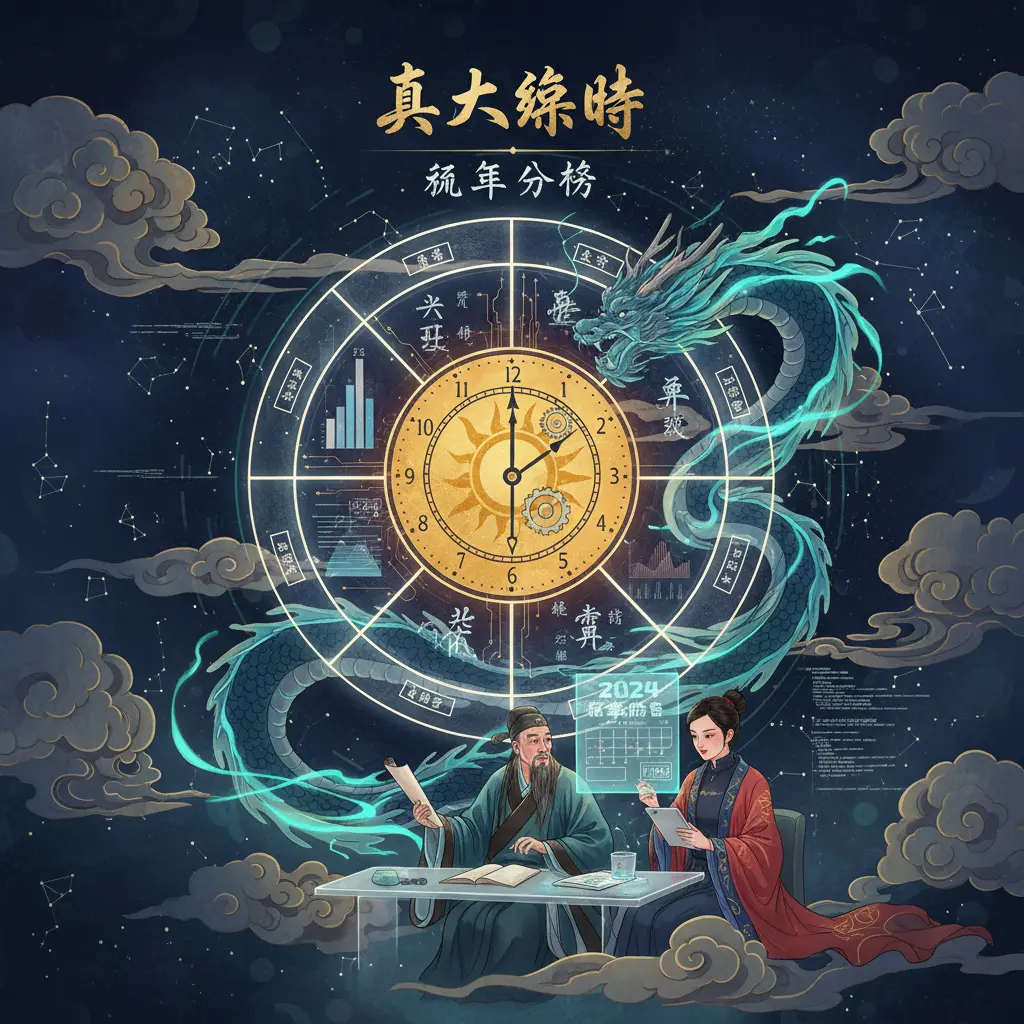 流年分析 - 真太陽時