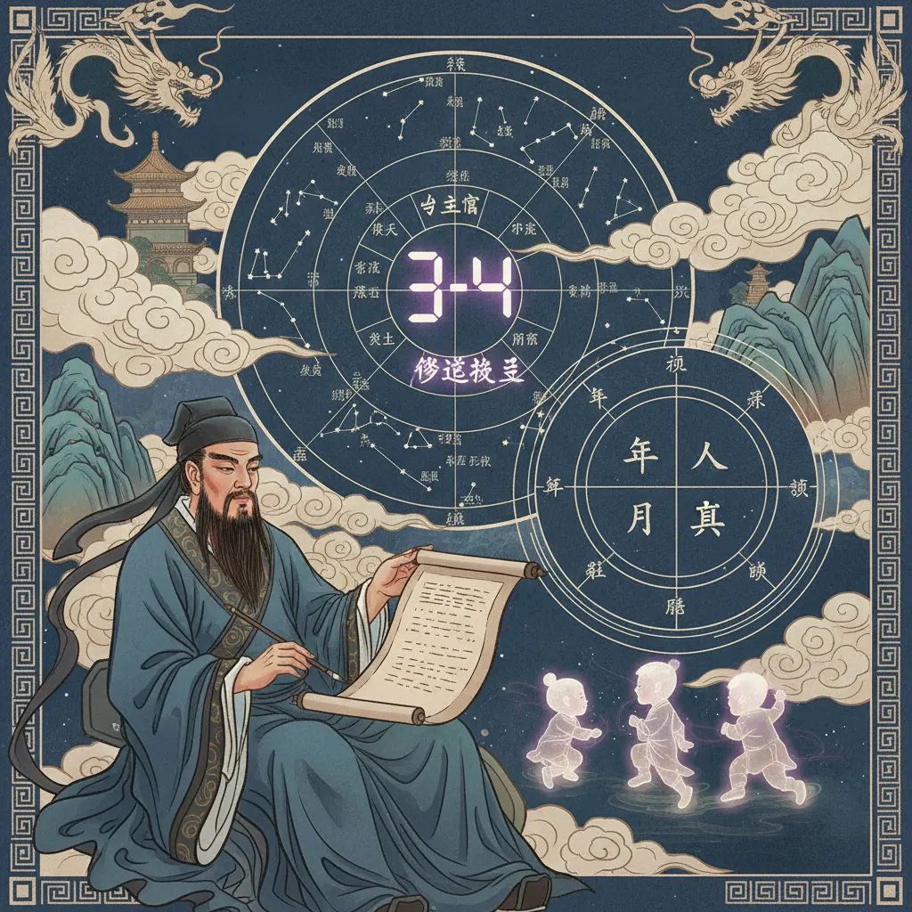 八字看幾個孩子 - 紫微鬥數