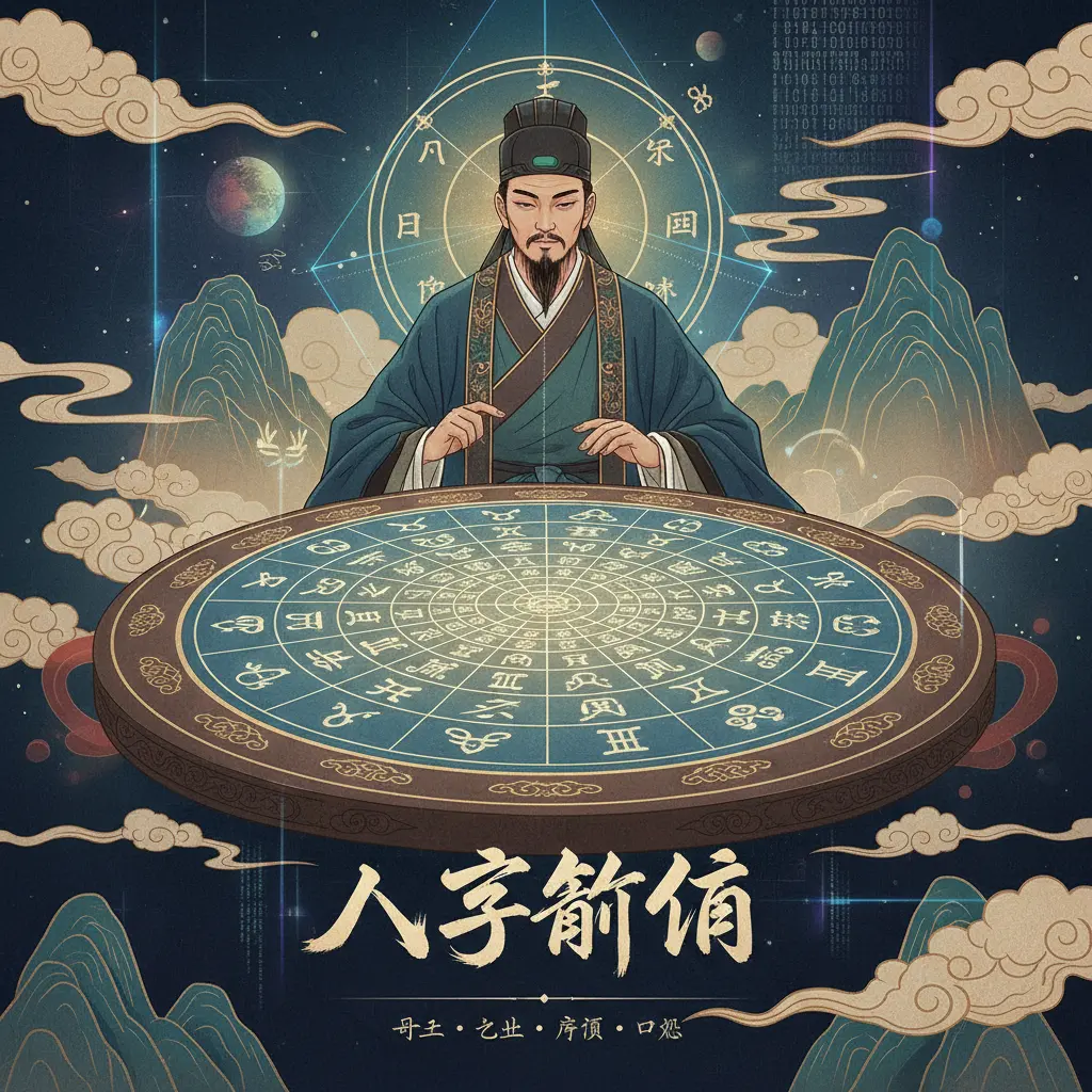 八字命盤 - 八字算命
