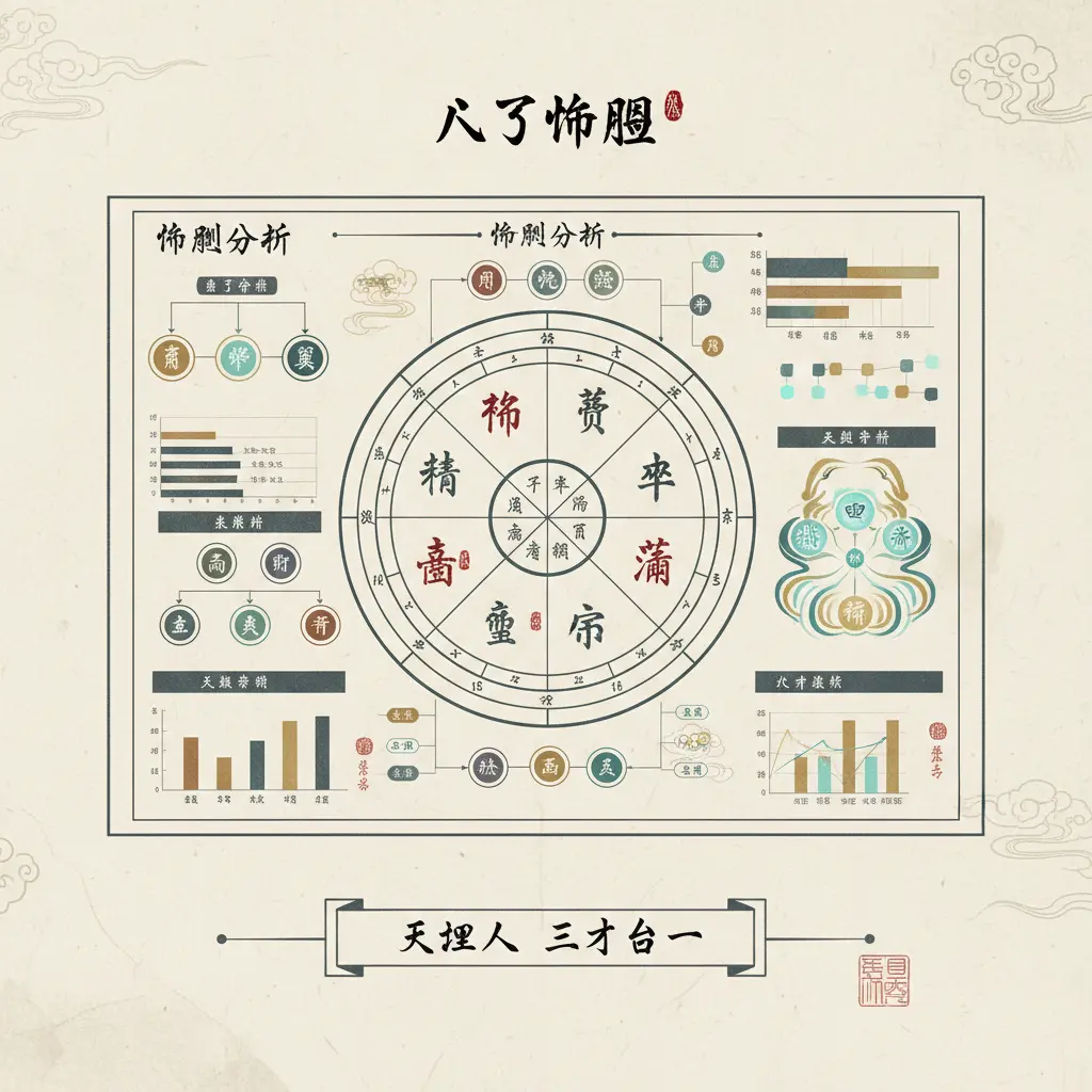 命盤分析 - 八字命盤