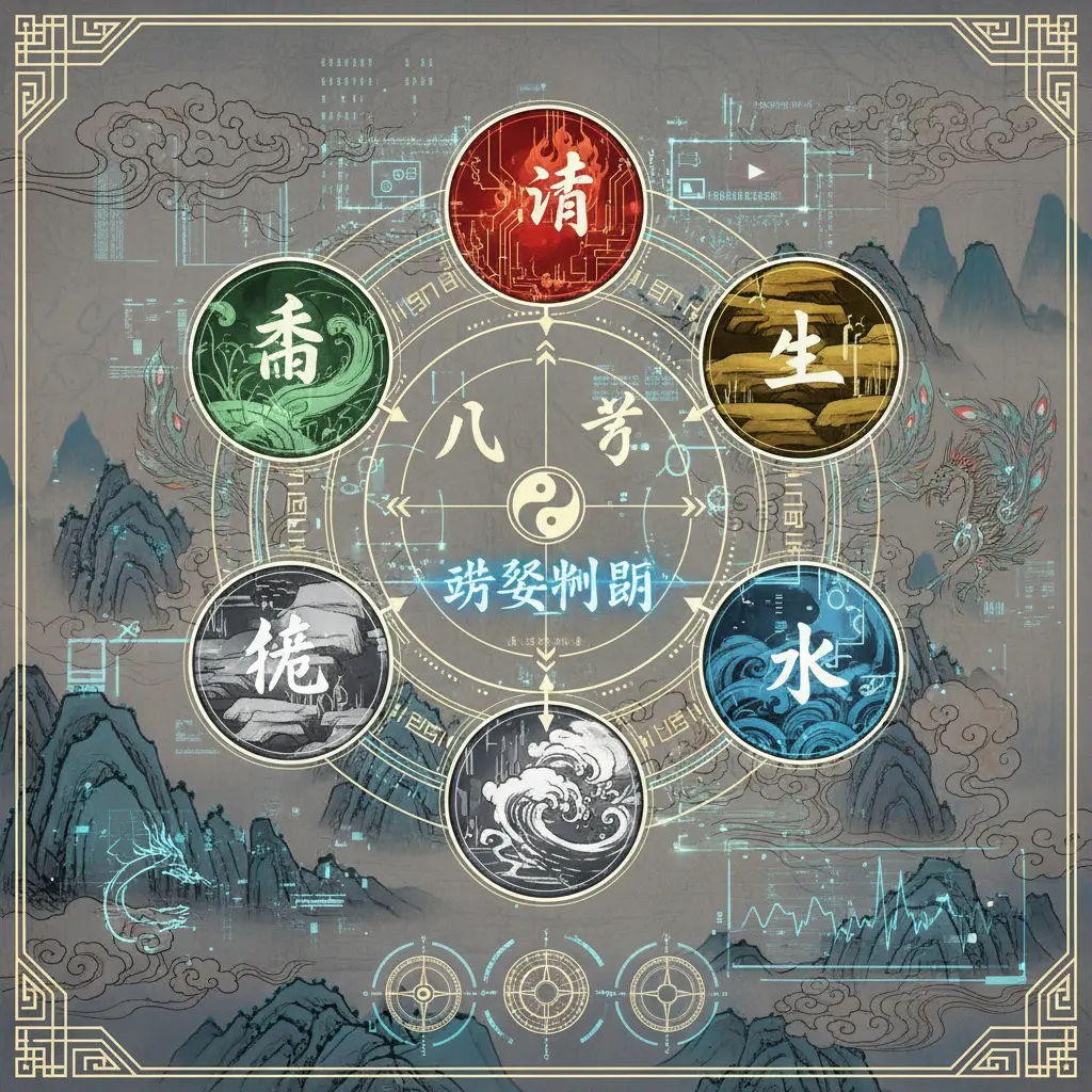 旺衰判斷 - 八字五行