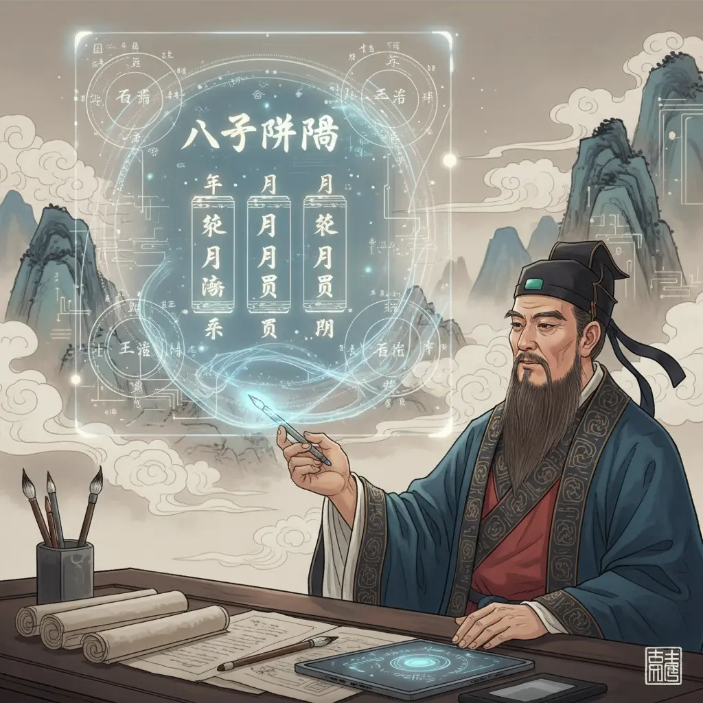 八字分析 - 八字排盤