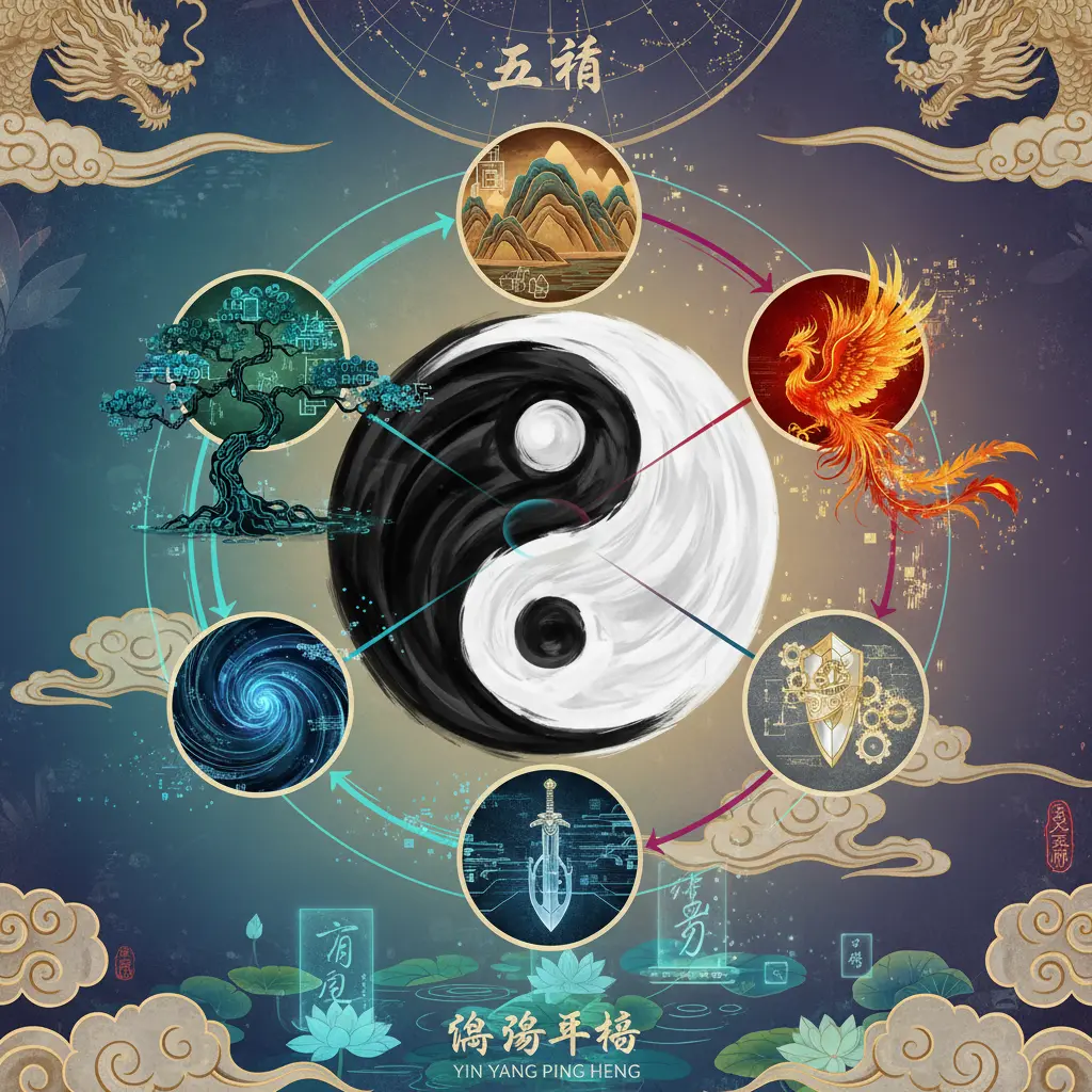 陰陽平衡 - 五行理論