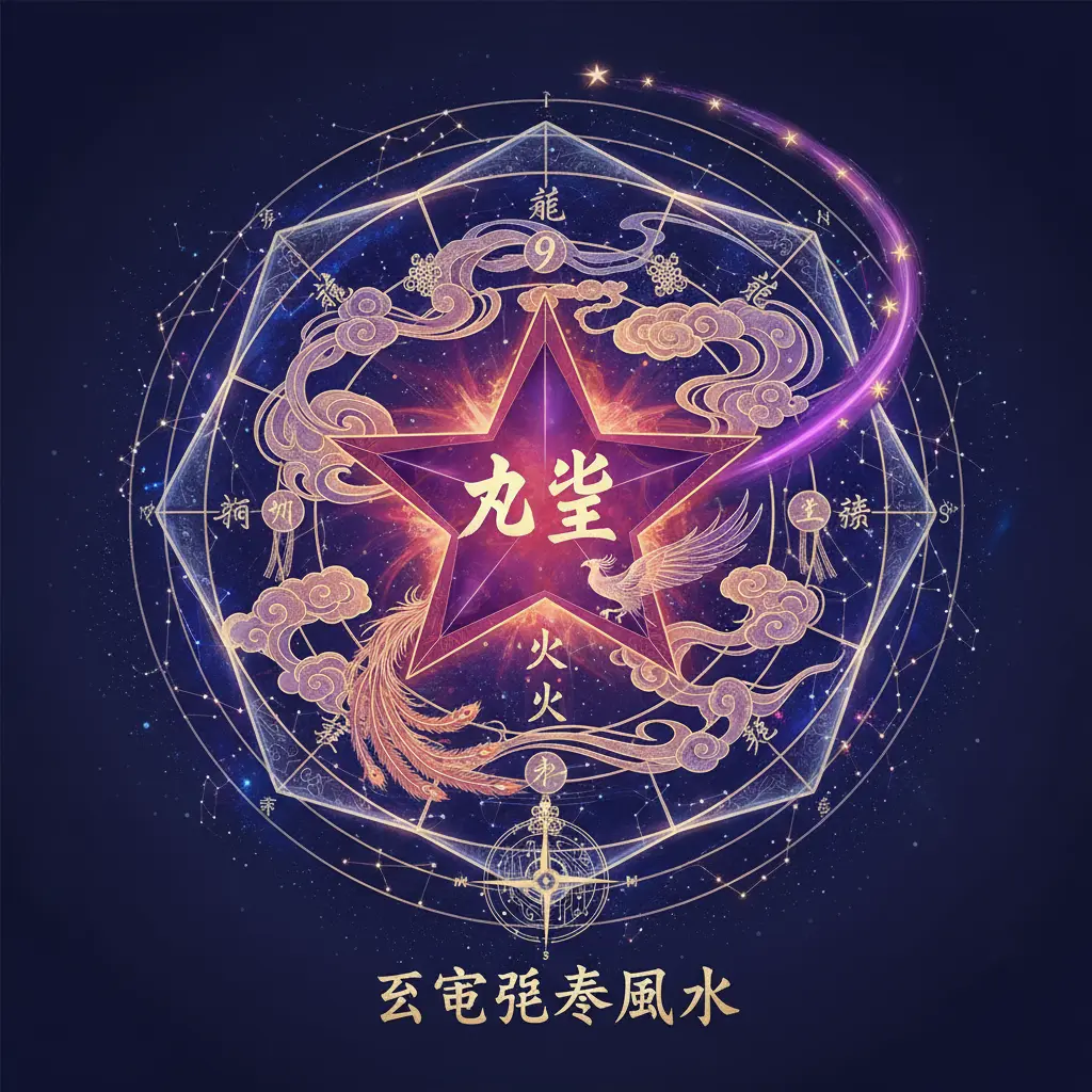 玄空飛星風水 - 九紫星