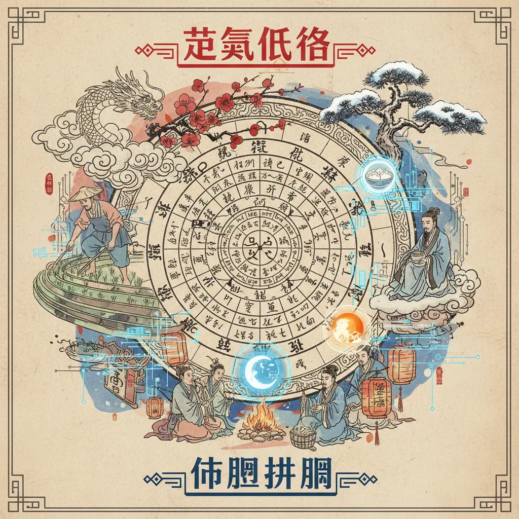 命盤排盤 - 節氣民俗