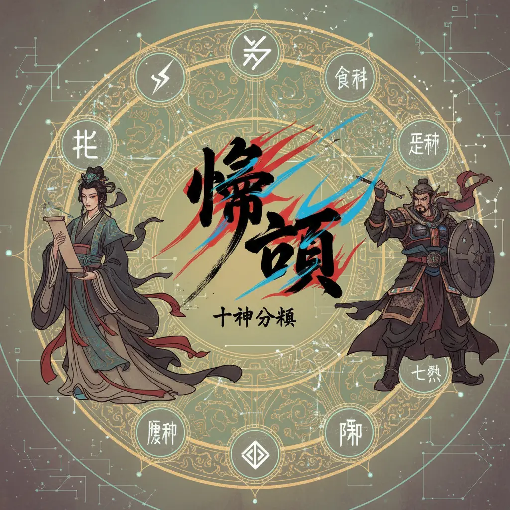 十神分類 - 傷官