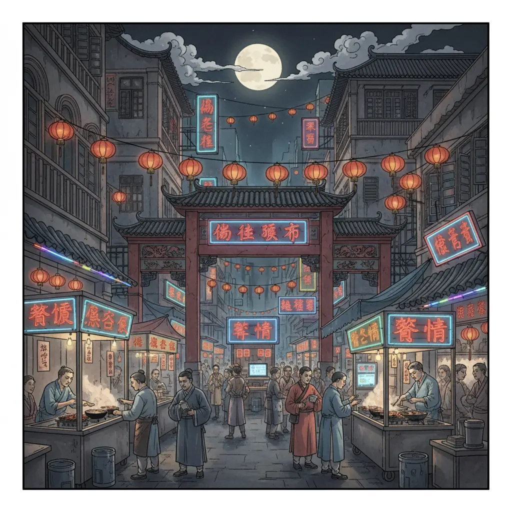 廟街 - 廟街夜市