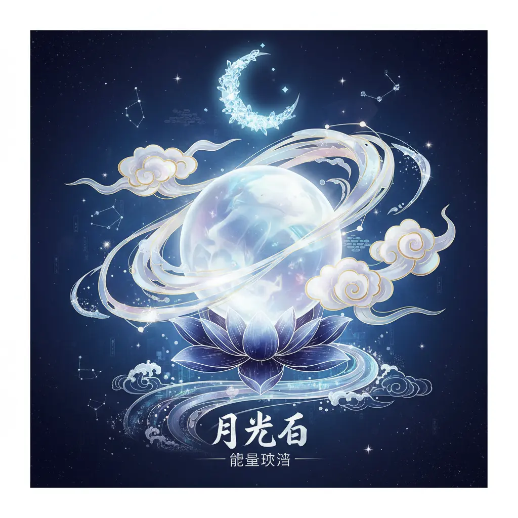 能量水晶 - 月光石