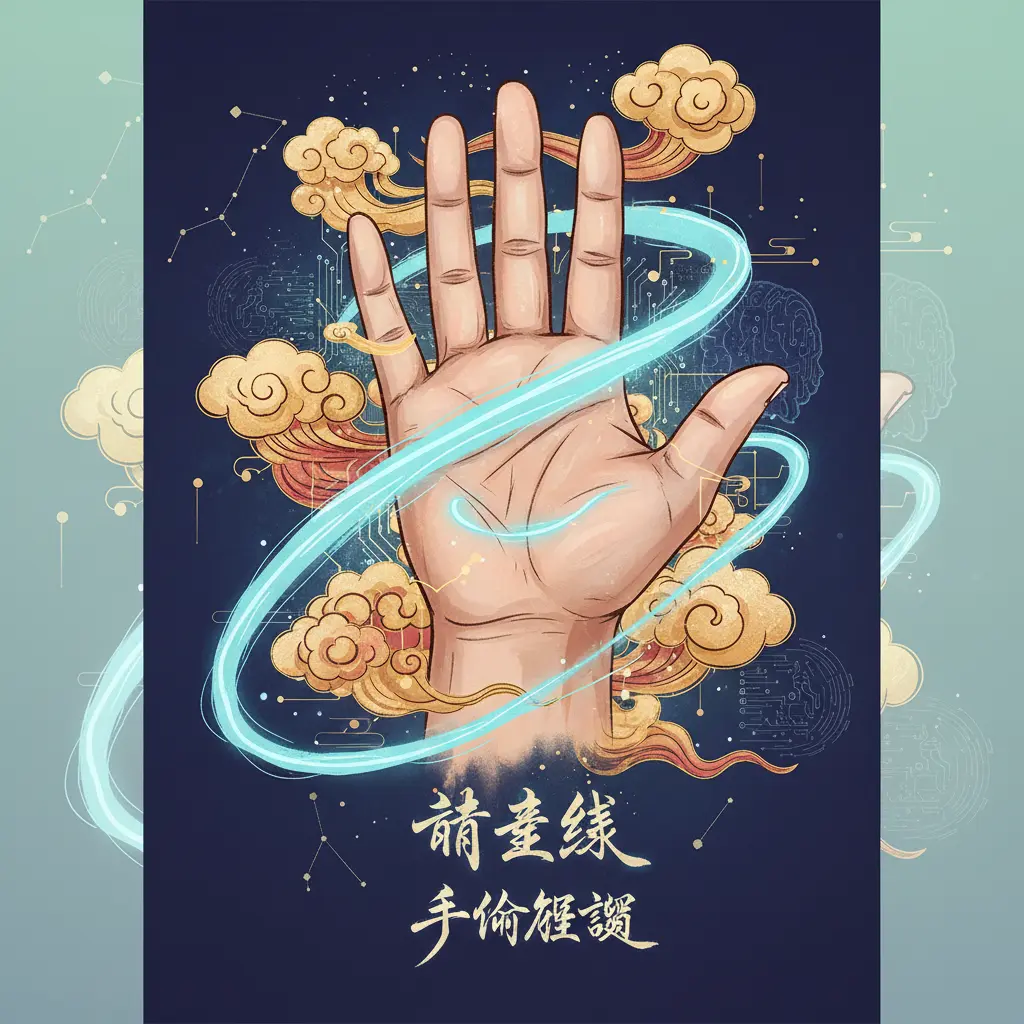 手相解讀 - 智慧線