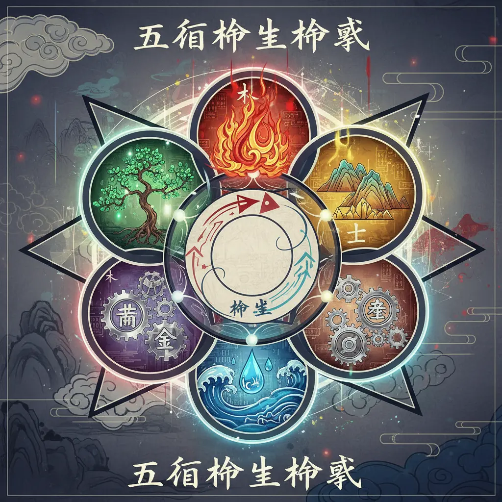 五行相生相剋 - 五行