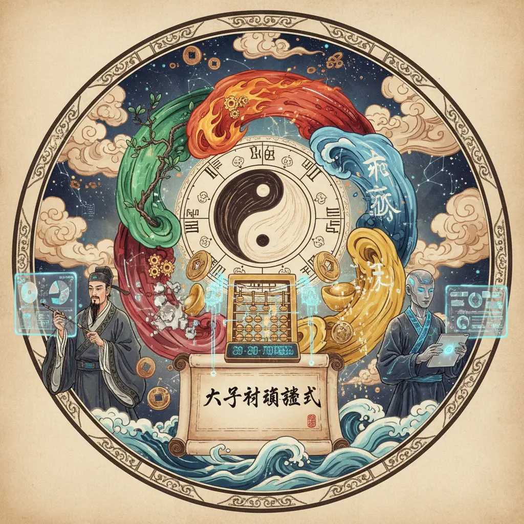 八字財運測試 - 五行