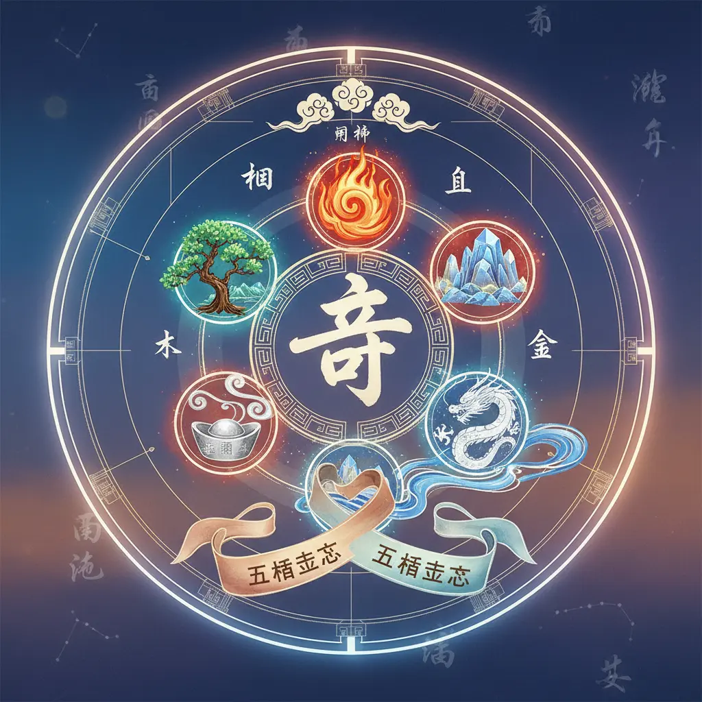 五行喜忌 - 喜用神