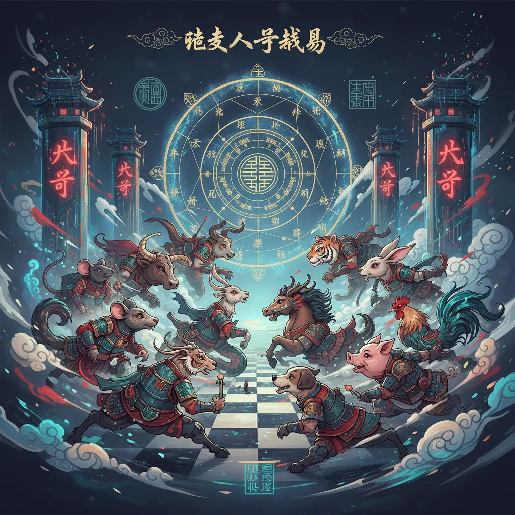 八字戰局 - 地支