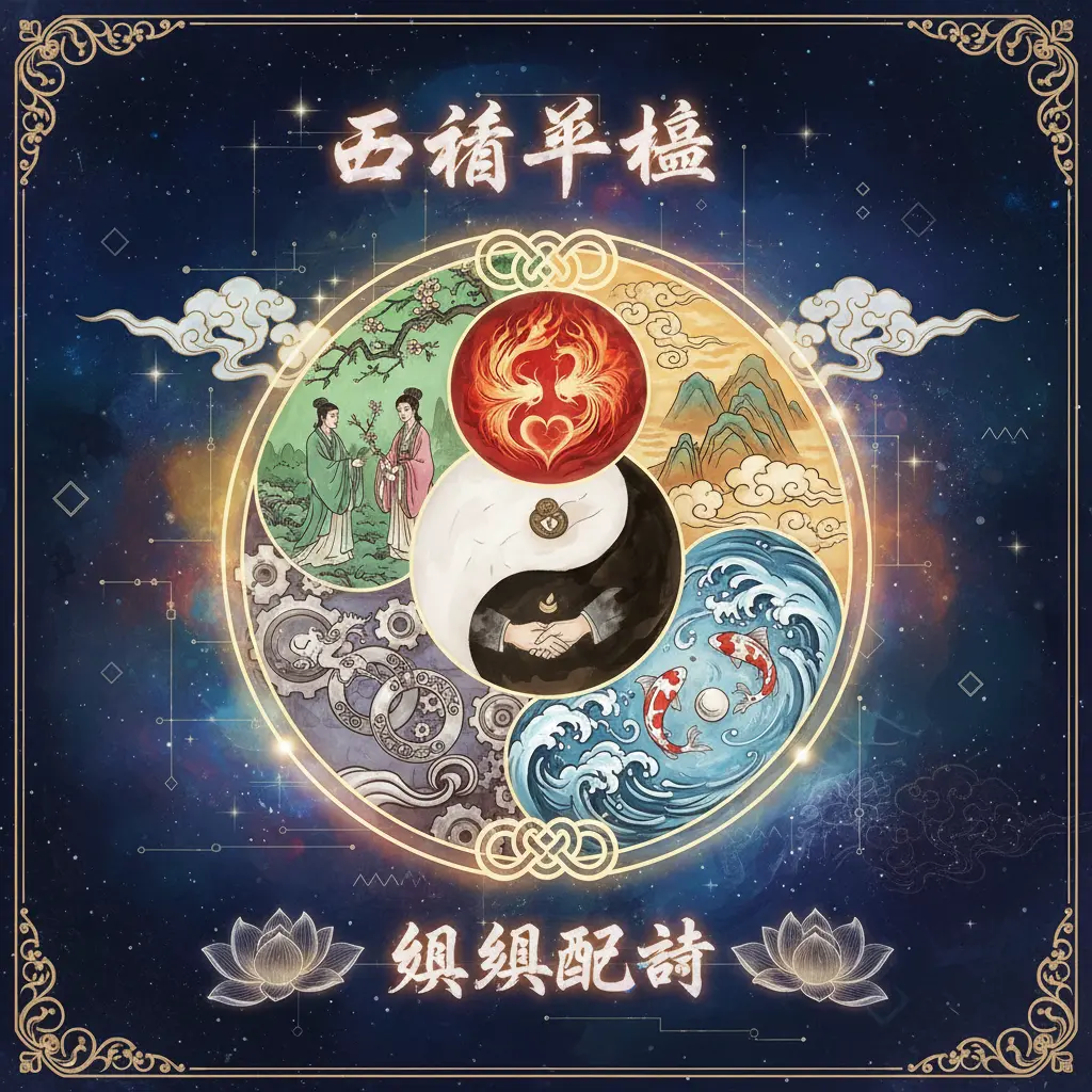 姻緣配對 - 五行平衡