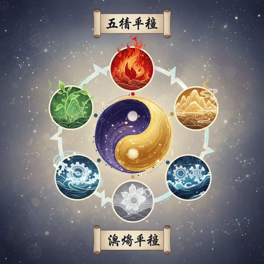 五行平衡 - 陰陽平衡