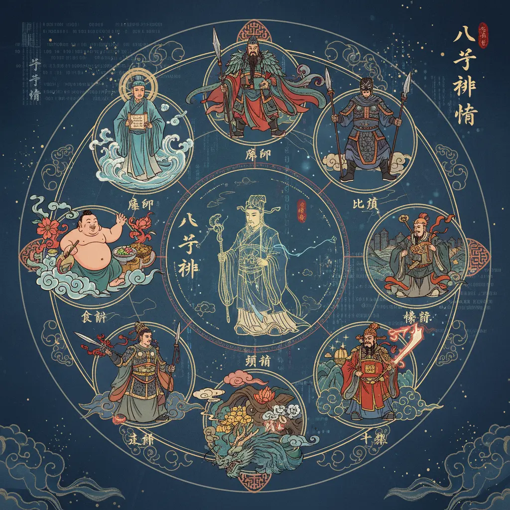 八字批命 - 十神