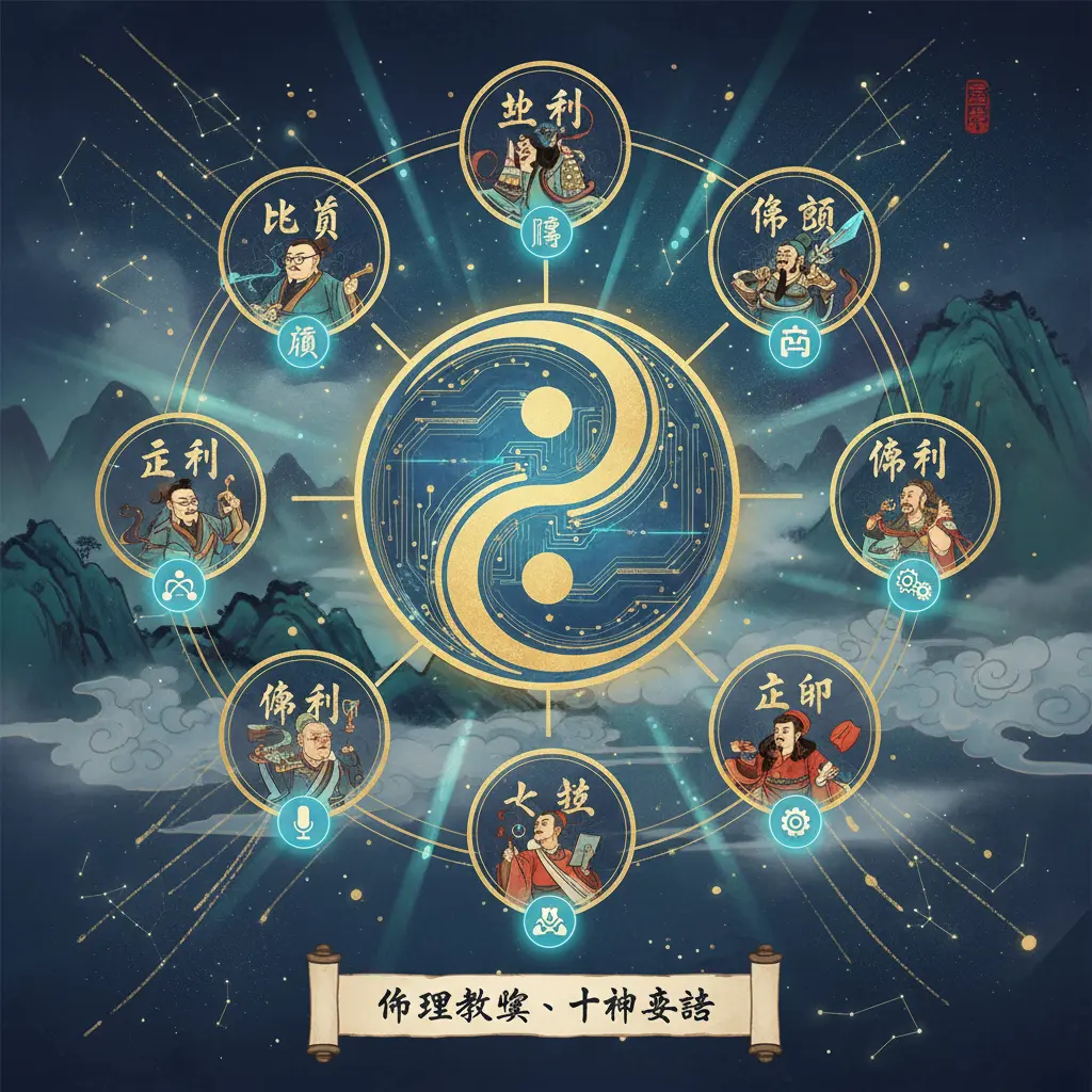 命理教學 - 十神