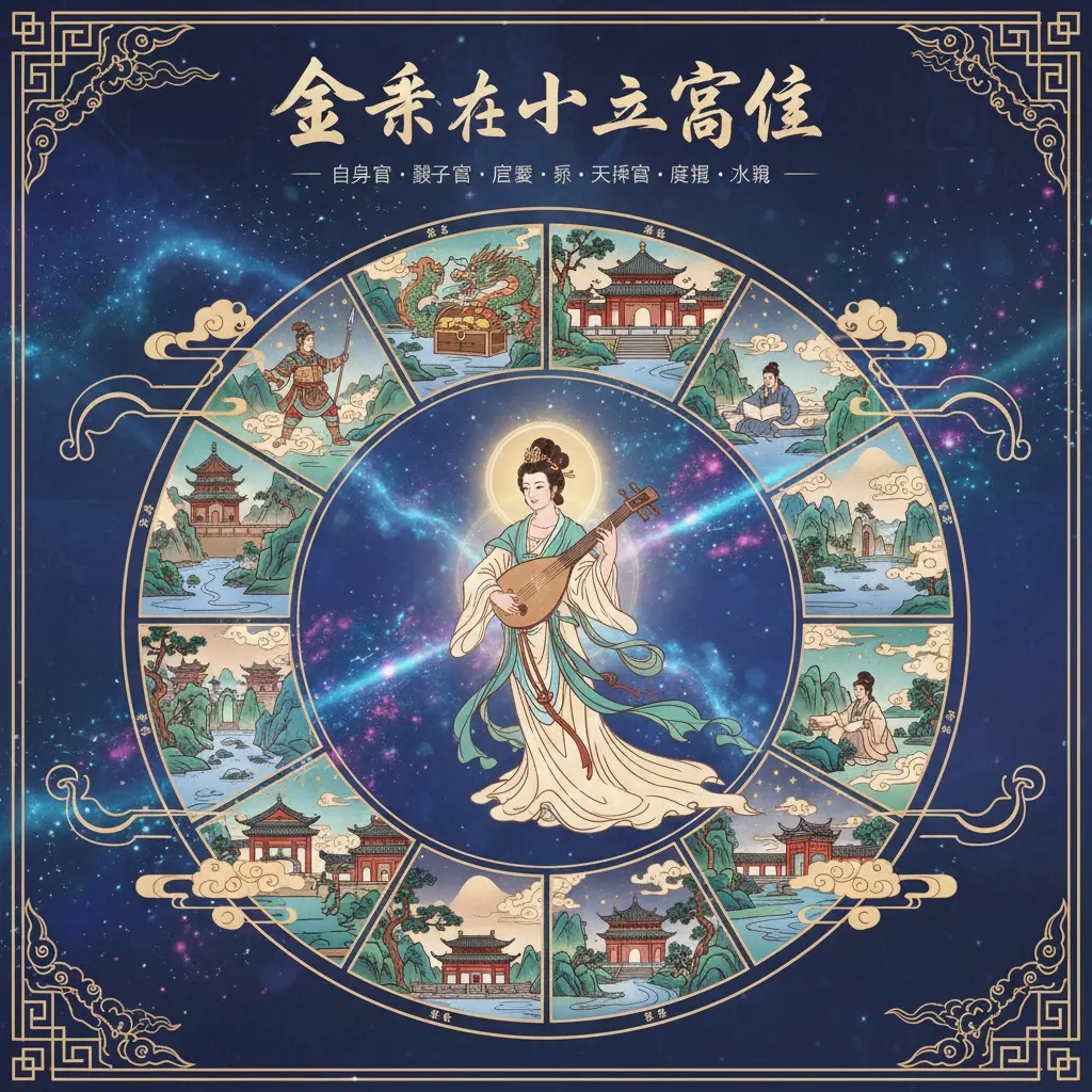 十二宮位 - 金星