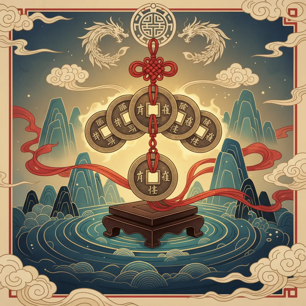 風水擺設 - 六帝錢