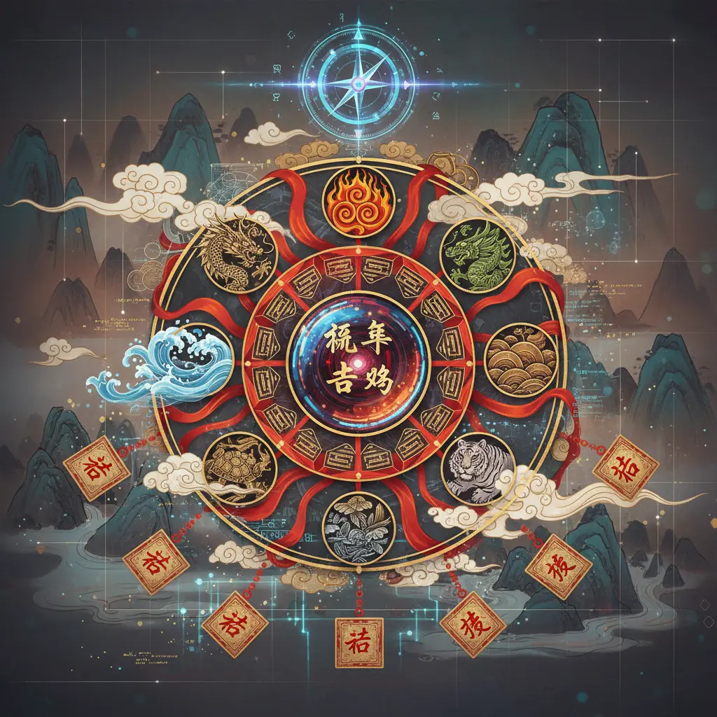流年吉凶 - 風水陣