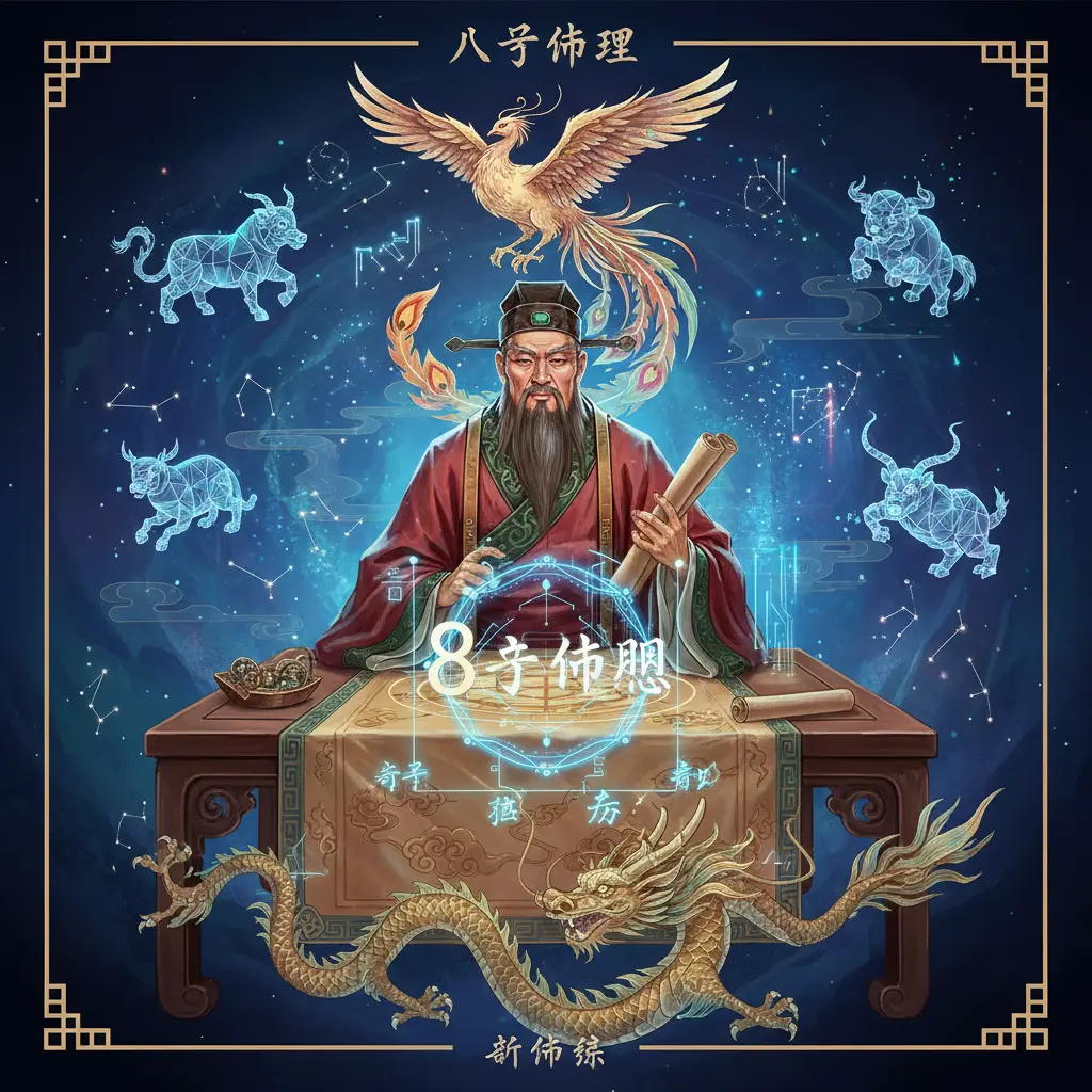 8字命盤 - 算命師
