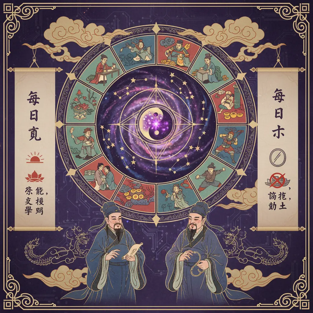 每日宜忌 - 紫微鬥數