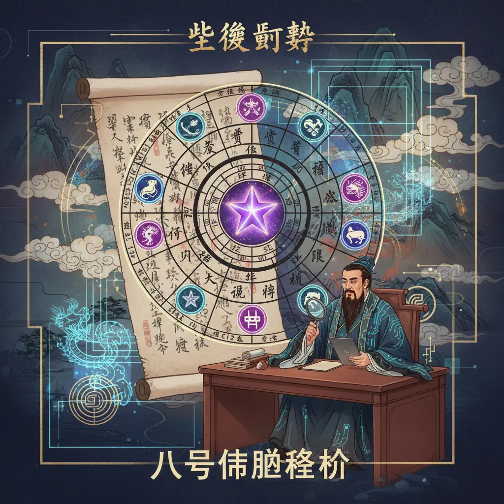 八字命盤解析 - 紫微鬥數