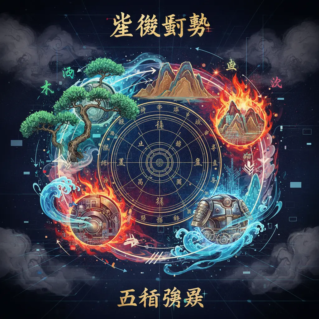 五行強弱 - 紫微鬥數