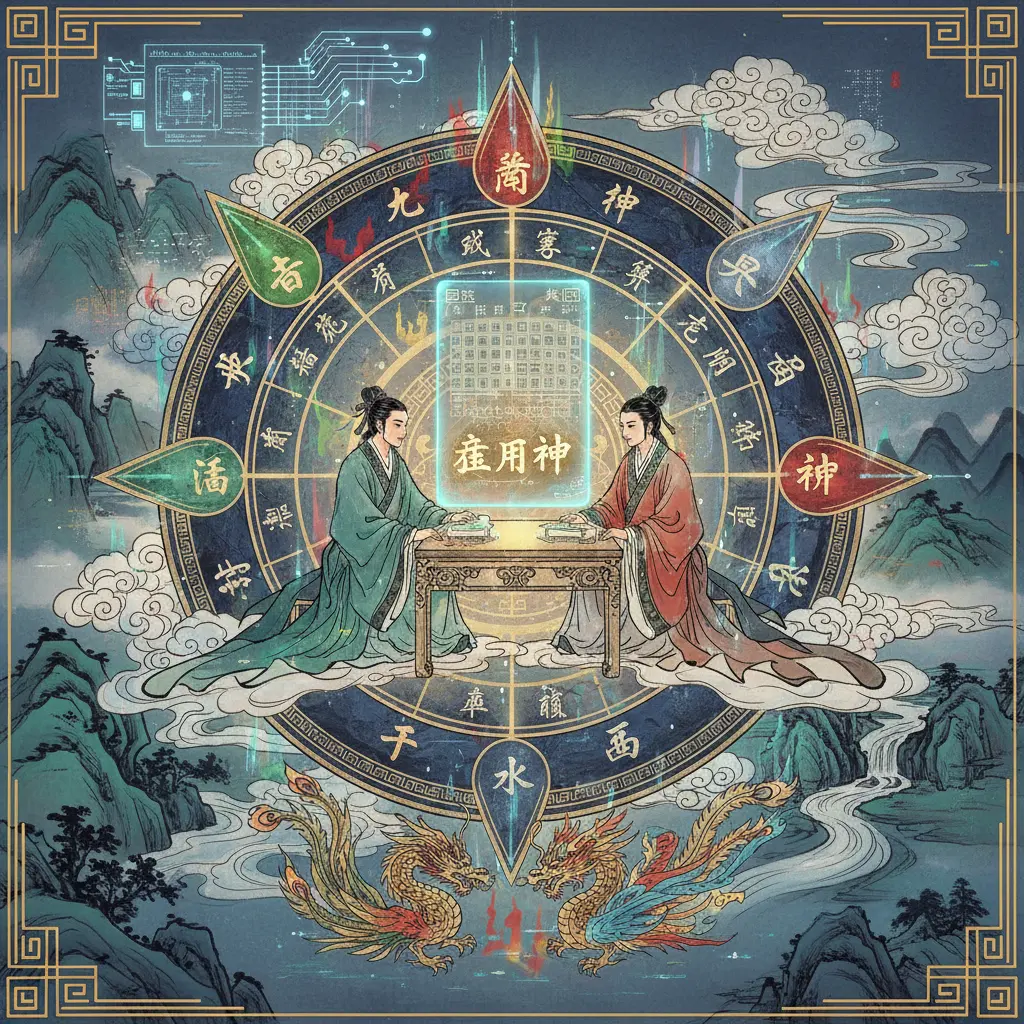 八字喜用神 - 八字算命