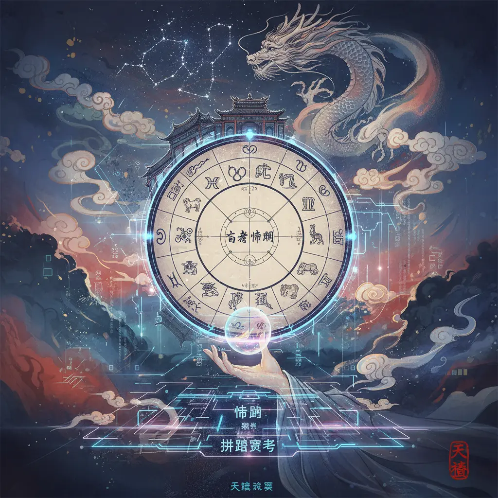 排盤程式 - 占星命盤