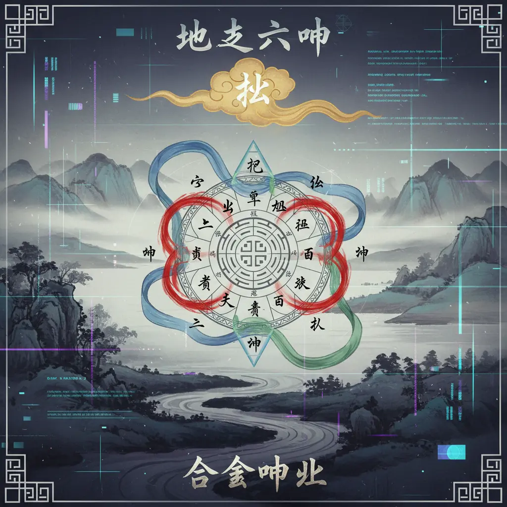 合會沖化 - 地支六沖