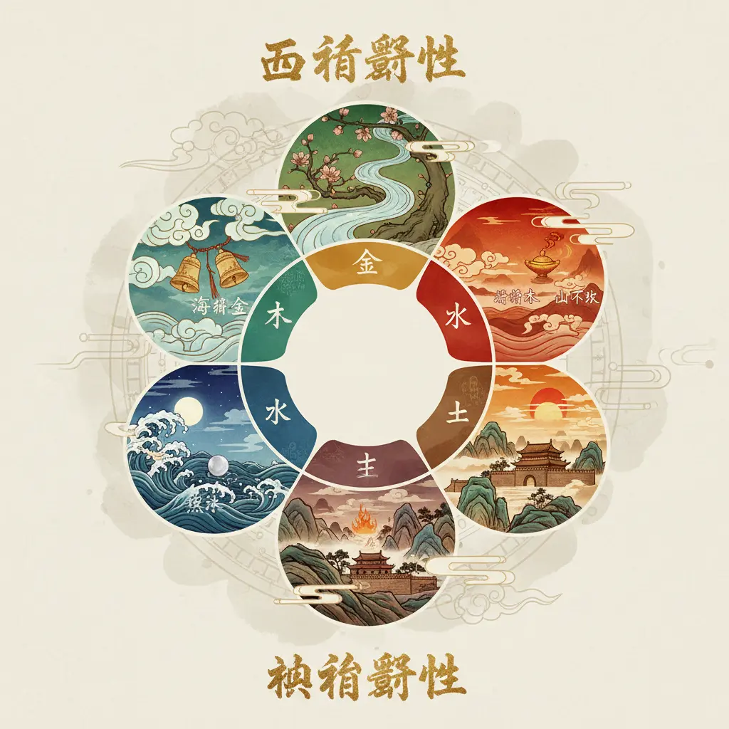 納音五行 - 五行屬性