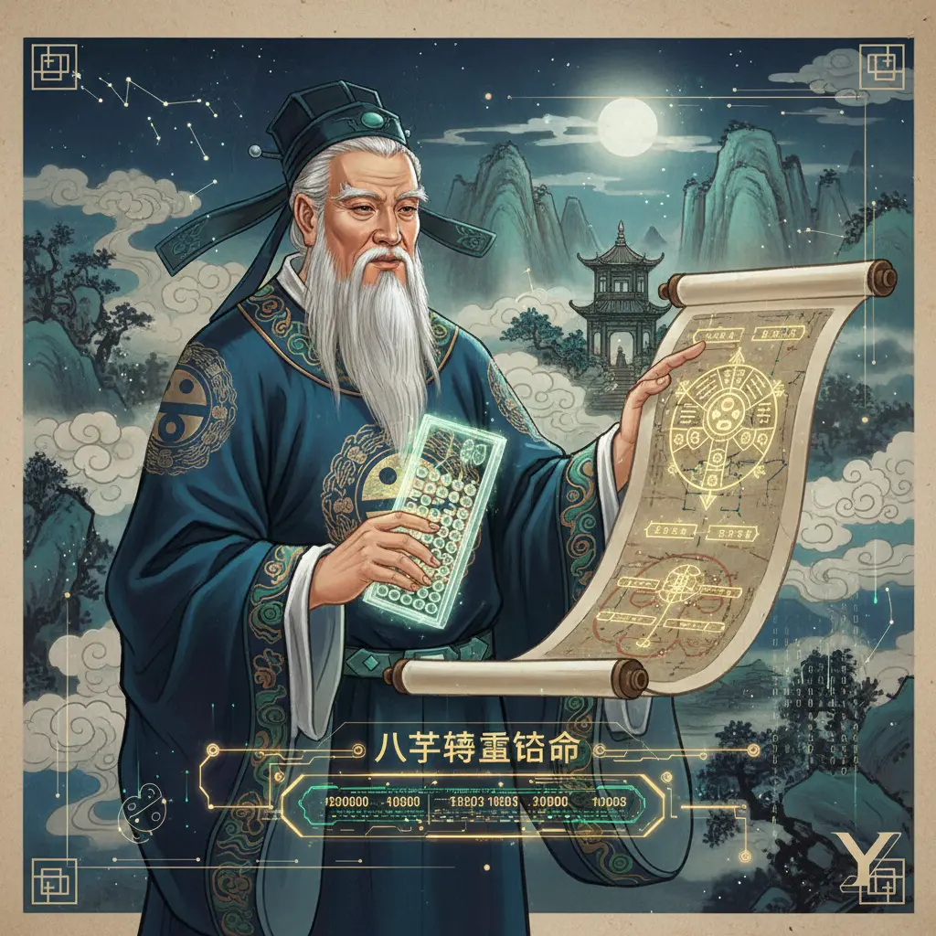 八字輕重計算 - 袁天罡