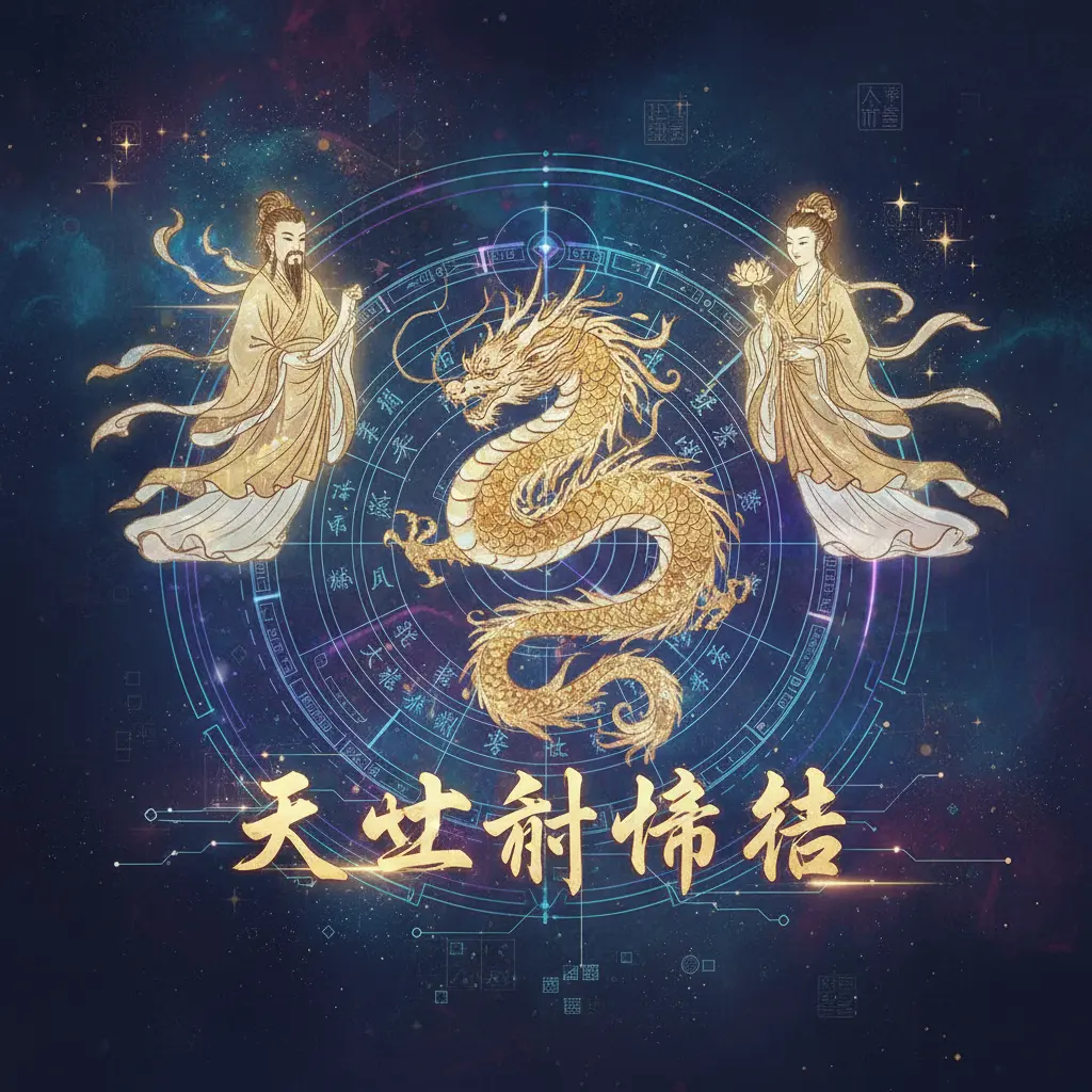 命盤格局 - 天乙拱命格