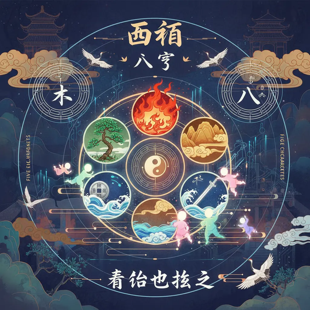 八字看幾個孩子 - 五行