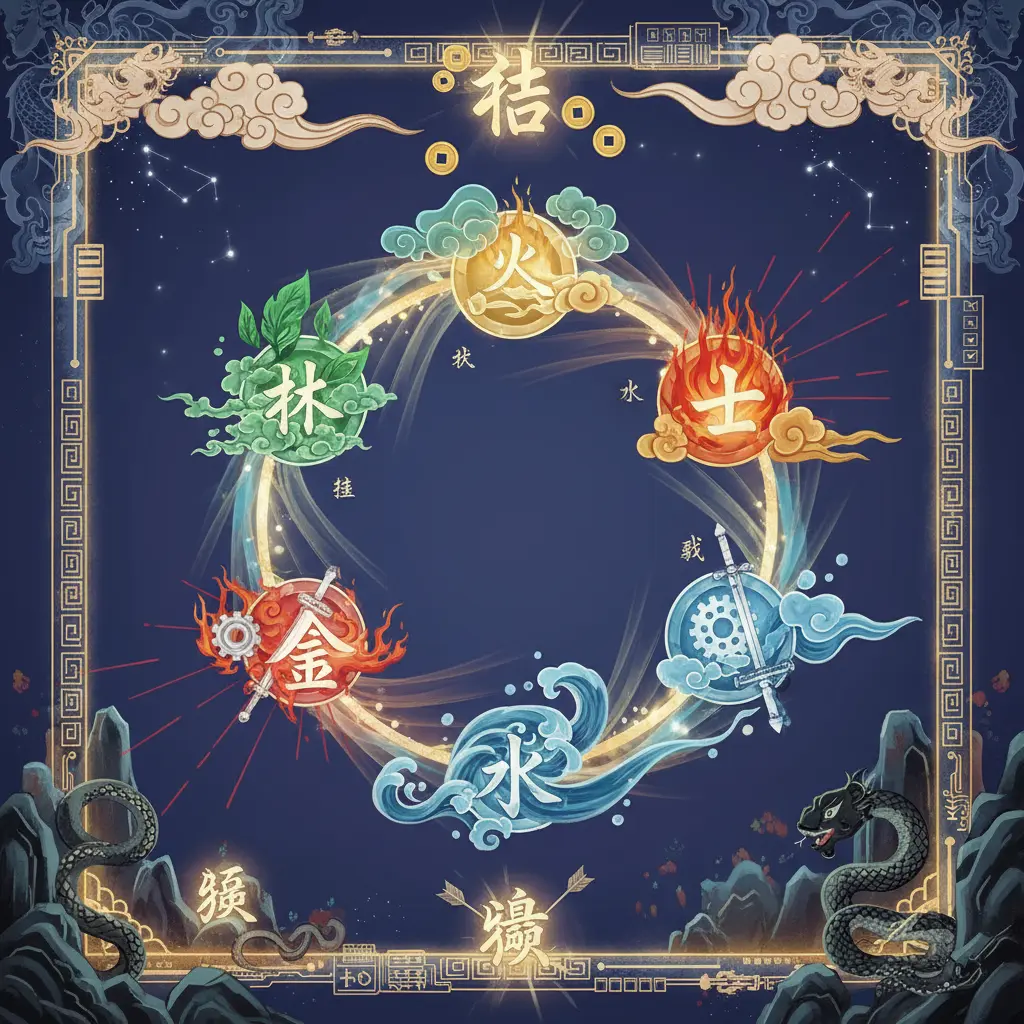 趨吉避兇 - 五行生剋