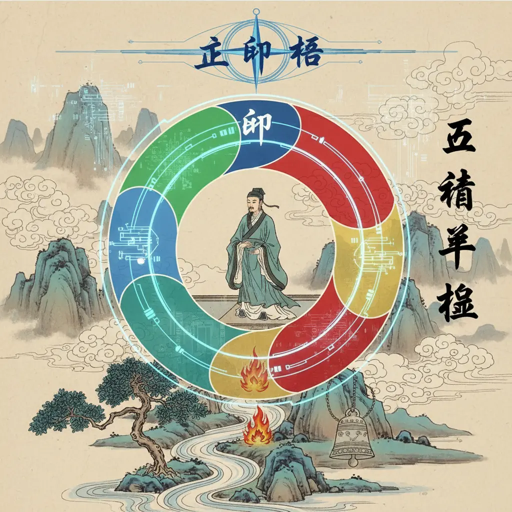正印格 - 五行平衡