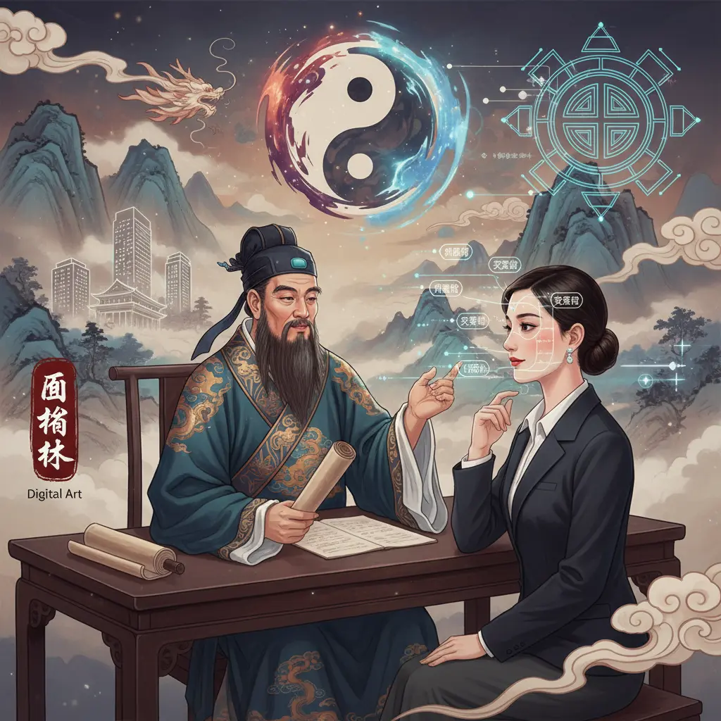 風水師傅 - 面相