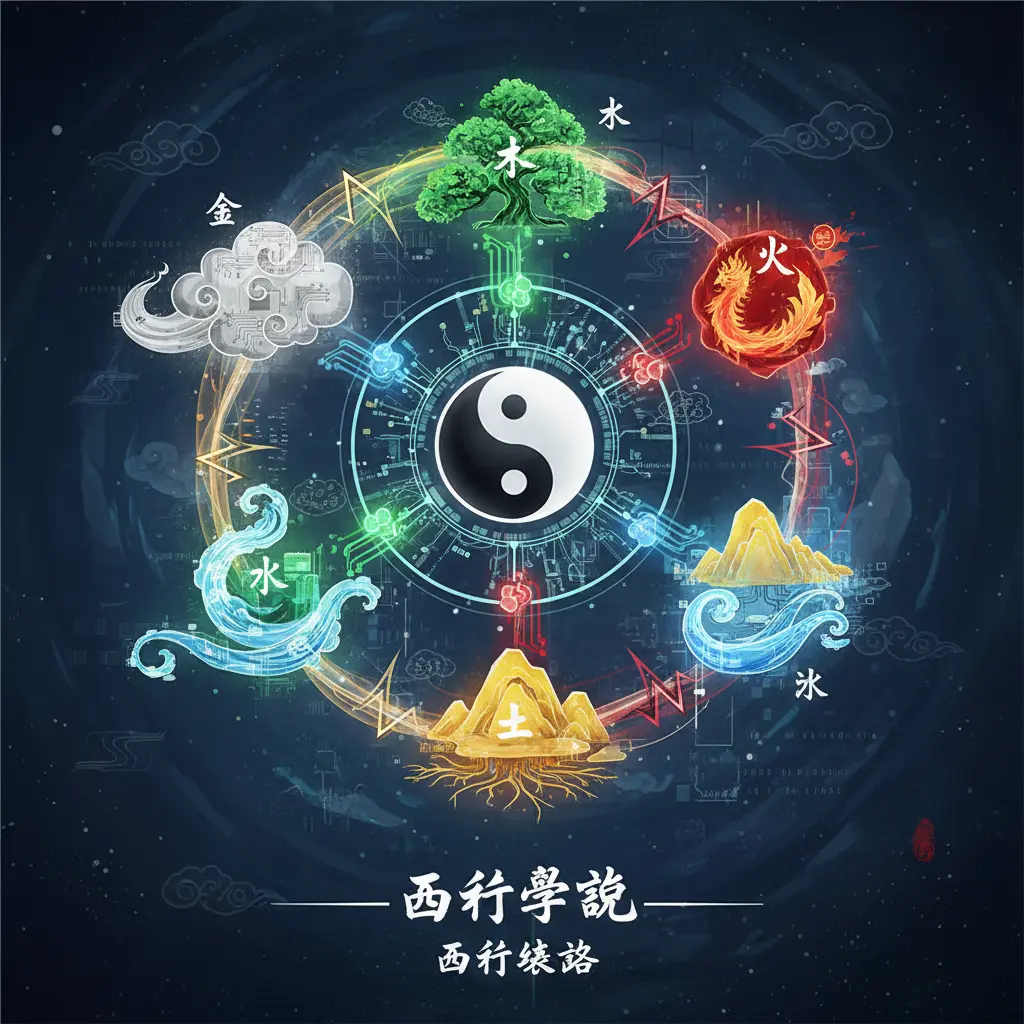 五行結構 - 五行學說