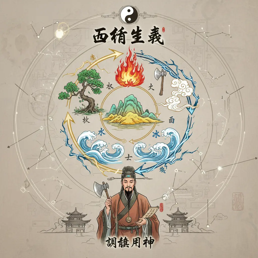 調候用神 - 五行生剋