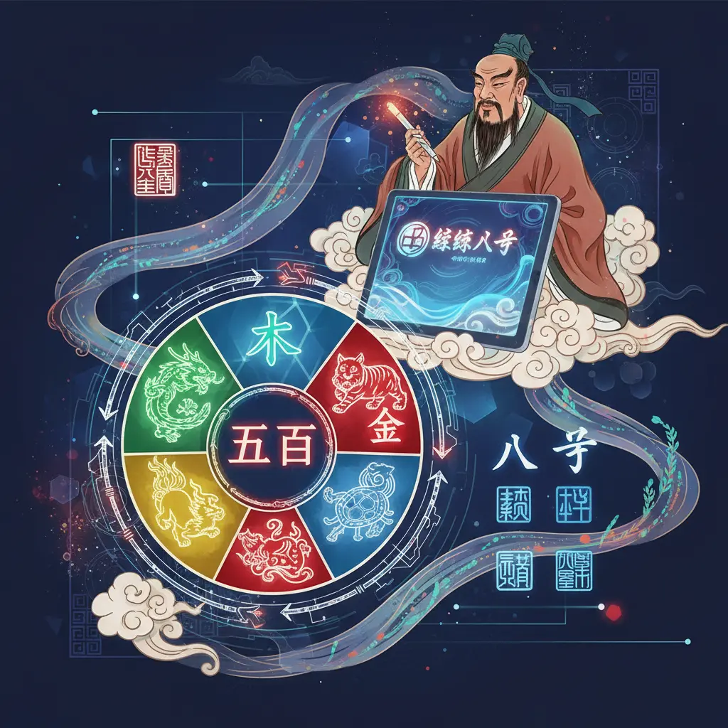 線上八字 - 五行分析