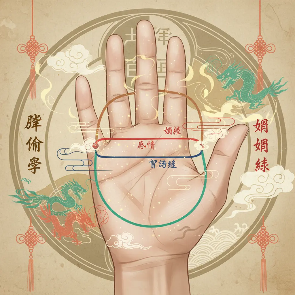 掌相學 - 婚姻線