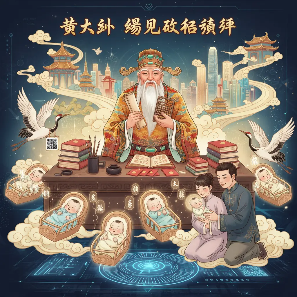 嬰兒改名師傅 - 黃大仙