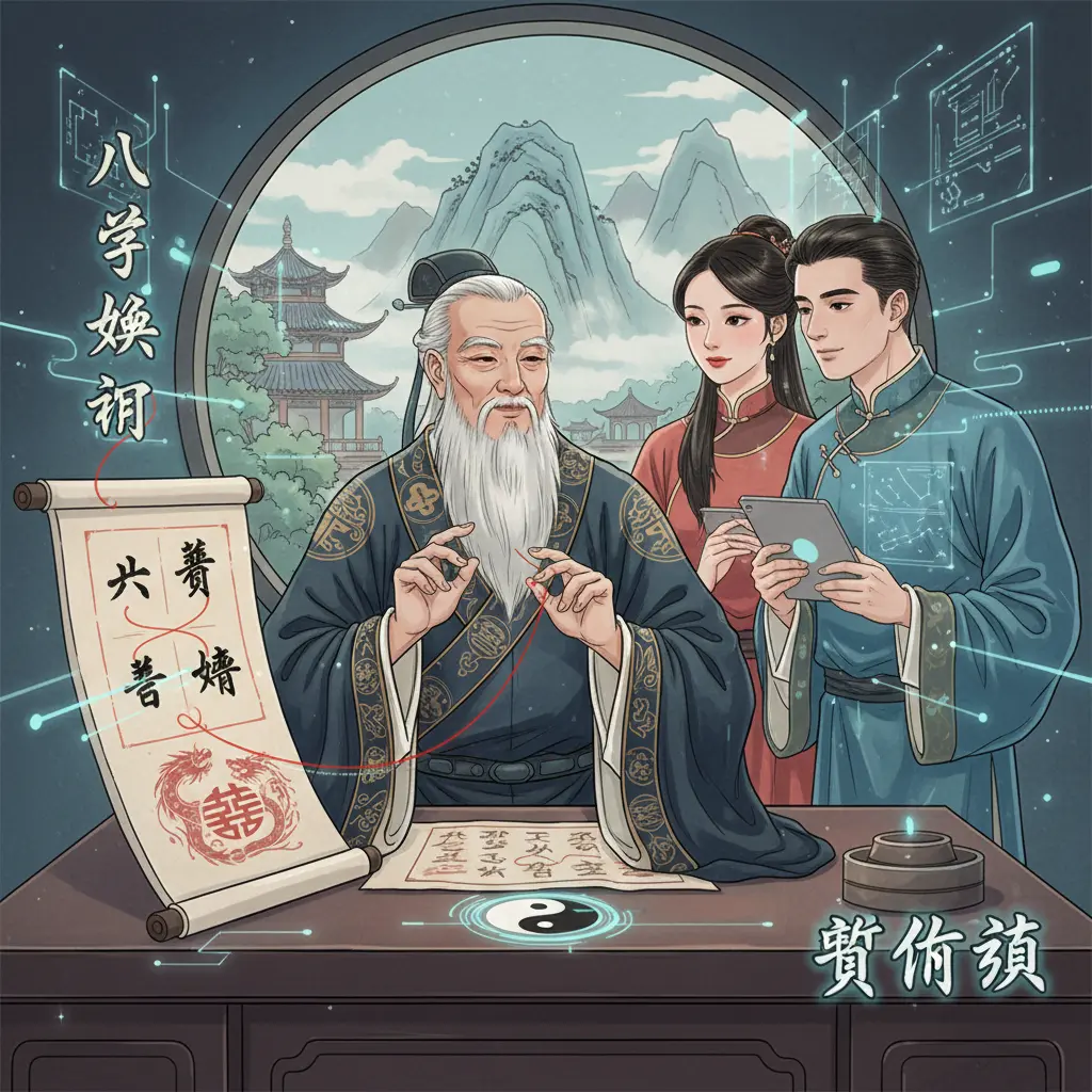 八字婚姻 - 算命師