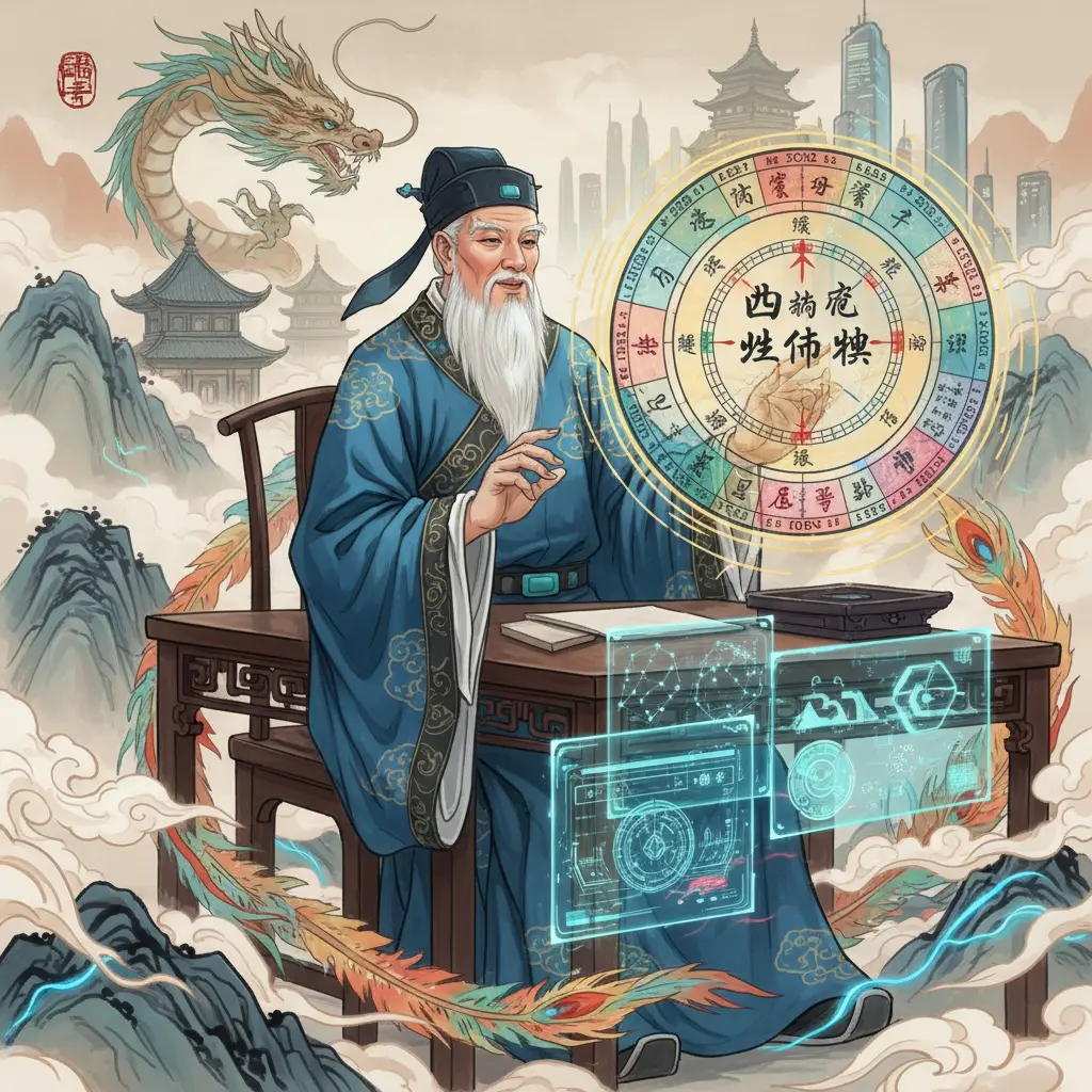 四柱命盤 - 算命師