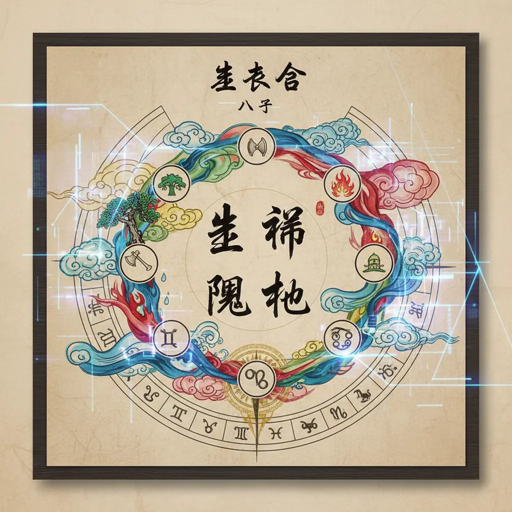 生克合 - 八字